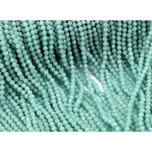 Бусины светящиеся шарик гр.4мм цвет бирюзовый, 38см, 98 бусин (иск.) Бусины светящиеся шарик гр.4мм цвет бирюзовый, 38см, 98 бусин (иск.)