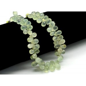 Бусины из пренита облепиха гр.5*9мм, 19см, 63 бусины, 22г