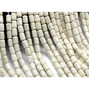 Бусины из кахолонга (имитация) цилиндр 8*12мм, 38см, 32 бусины Бусины из кахолонга (имитация) цилиндр 8*12мм, 38см, 32 бусины