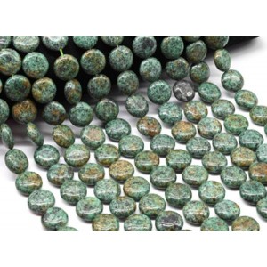 Бусины из кварца круг 15мм цв зеленый, 389,5см, 26 бусин