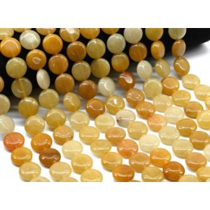 Бусины из кварца желтого круг 15мм, 37см, 25 бусин Бусины из кварца желтого круг 15мм, 37см, 25 бусин