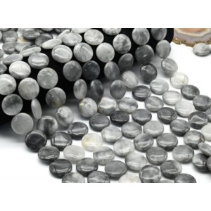 Бусины из кварца льдистого круг 21мм, 41см, 20 бусин