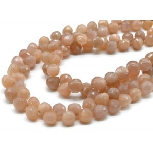 Бусины из беломорита огранка 7мм, 20см, 50 бусин, 22г Бусины из беломорита огранка 7мм, 20см, 50 бусин, 22г