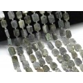 Бусины из лабрадорита прямоугольник 9*12мм, 37см, 26 бусин