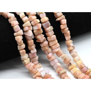 Бусины из опала розового кристаллы 8-10мм, 20см, 40 бусин, 15г Бусины из опала розового кристаллы 8-10мм, 20см, 40 бусин, 15г