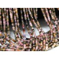 Бусины из турмалина рондель огранка 3мм, 39см, 191 бусина