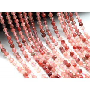 Бусины из халцедона шарик гр.4-4,5мм, 39см, 92 бусины Бусины из халцедона шарик гр.4-4,5мм, 39см, 92 бусины