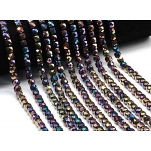 Бусины из циркона кубик гр.6*6мм цвет шоколадный хамелеон, 40см, 64 бусин (иск.) Бусины из циркона кубик гр.6*6мм цвет шоколадный хамелеон, 40см, 64 бусин (иск.)