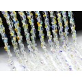 Бусины из циркона бабочка гр.6мм цвет хрусталь хамелеон, 40см, 67 бусин (иск.)