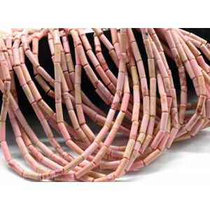 Бусины из варисцита цилиндр 4*13мм, цвет розовый, 38,5см, 28 бусин (иск.) Бусины из варисцита цилиндр 4*13мм, цвет розовый, 38,5см, 28 бусин (иск.)