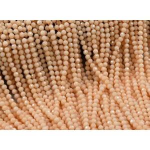 Бусины светящиеся шарик гр.4мм цвет персиковый, 38см, 98 бусин (иск.) Бусины светящиеся шарик гр.4мм цвет персиковый, 38см, 98 бусин (иск.)