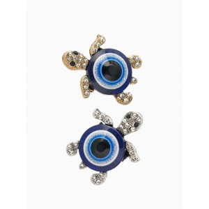 Брошь-оберег «Черепашка» турецкий глаз, МИКС