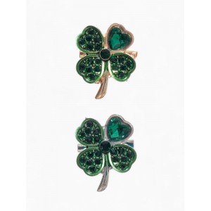 Брошь «Клевер» на удачу, МИКС