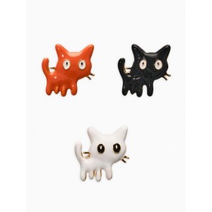 Броши «Котята», набор 3 шт. миксы, цвет золотистый Броши «Котята», набор 3 шт. миксы, цвет золотистый