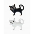 Брошь «Бродячий кот», МИКС