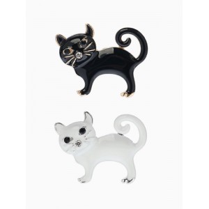 Брошь «Бродячий кот», МИКС Брошь «Бродячий кот», МИКС