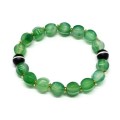 Браслет дзи Медицина шарик 10мм с агатом зеленым шарик гр.10мм Браслет дзи Медицина шарик 10мм с агатом зеленым шарик гр.10мм