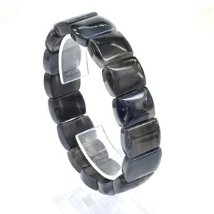 Браслет из агата бразильского прямоугольник 18*13мм