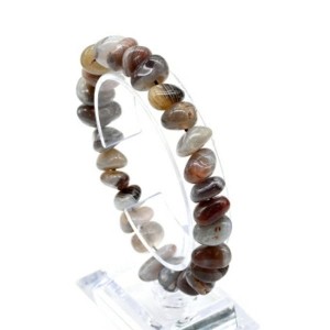 Браслет из агата бразильского галтовка 6*10мм Браслет из агата бразильского галтовка 6*10мм