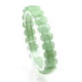 Браслет граненый 14*7мм из авантюрина зеленого