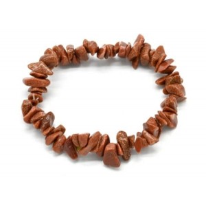 Браслет из крошки авантюрина, 17см (иск.)