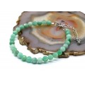 Браслет из изумруда шарик гр.5мм, 18см