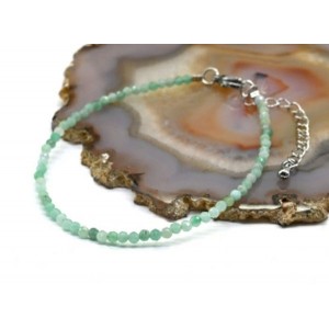 Браслет из изумруда шарик гр.2мм, 18см Браслет из изумруда шарик гр.2мм, 18см