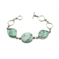 Браслет из амазонита, 20см. Браслет из амазонита, 20см.