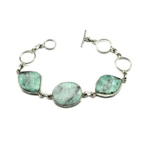 Браслет из амазонита, 20см.