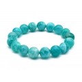 Браслет из Амазонита шарик 13мм, 45,2. Браслет из Амазонита шарик 13мм, 45,2.