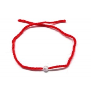 Браслет карасная нить с аметистом "Водолей" шарик 6мм, 33см.