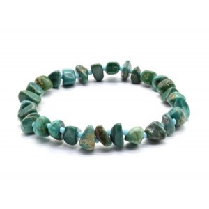 Браслет из Бирюзы галтовка 7*4мм, 17см, 12,5г Браслет из Бирюзы галтовка 7*4мм, 17см, 12,5г