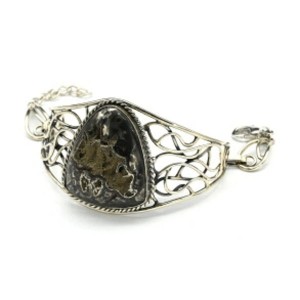 Браслет аммонит "Овал", 18 см