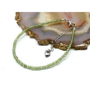 Браслет из пренита рондель гр.3*2мм, 18см Браслет из пренита рондель гр.3*2мм, 18см