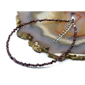 Браслет из граната шарик гр.2мм, 17см