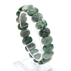 Браслет граненый 14*7мм из жадеита