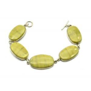 Браслет офиокальцит, 22,5см