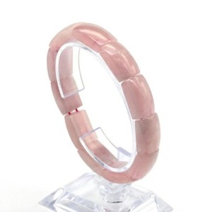 Браслет из Розового кварца сегмент 12*17мм, 31,3г Браслет из Розового кварца сегмент 12*17мм, 31,3г