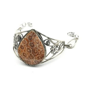 Браслет коралл, 18 см.