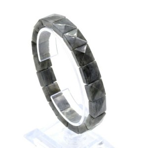 Браслет с гранями 11*11мм из лабрадорита