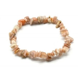 Браслет из крошки беломорита, 17см