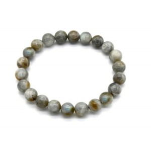 Браслет шарик 9мм из лабрадорита Браслет шарик 9мм из лабрадорита