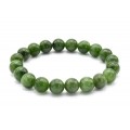 Браслет из Нефрита шарик 9,5мм, 25г
