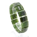Браслет из Нефрита прямоугольник 20*12мм, 40,5г