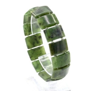 Браслет из Нефрита прямоугольник 20*12мм, 40,5г