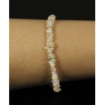 Браслет опал нат., галтовка, на застежке