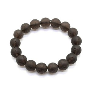 Браслет из Раухтопаза шарик 12мм, 38,9г