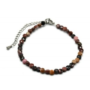 Браслет из родонита круг гр.4мм, 18см Браслет из родонита круг гр.4мм, 18см