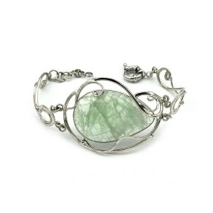 Браслет флюорит, 17см.