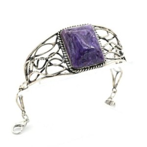 Браслет чароит, 18 см.